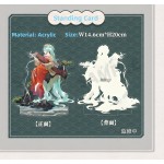 Vocaloid Hatsune Miku GSC High Mountains and Flowing Waters Melody Collection Moeyu Miku Merch Badge Standing Pendant Delicate Accessories